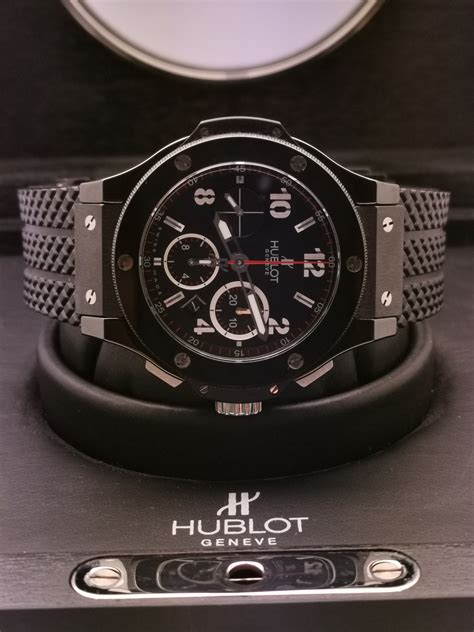 hublot black magic big bang|hublot big bang black ceramic.